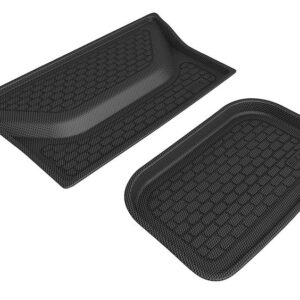 3D Mats M1TL0181309 Cargo Area Liner KAGU Black Direct Fit For 2020-2024 Tesla Y