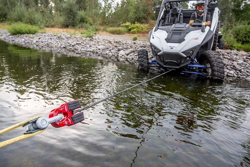 Factor 55 00070-08 Winch Cable Shackle Mount FlatlLink XTV Fits 1/2" to 3/4" - Image 3