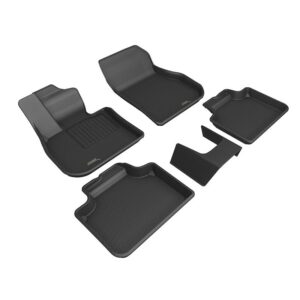 3D Mats L1BM12601509 Floor Liners KAGU Black Custom Fit For 2023-2025 BMW X1