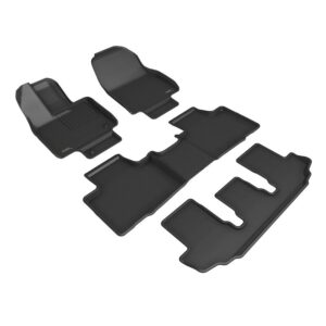 3D Mats L1TY27801509 Floor Liners Custom Fit For 2020-2023 Toyota Highlander