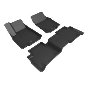 3D Mats L1JP03201509 Floor Linesr; Black For 2023-2025 Jeep Grand Cherokee 4xe