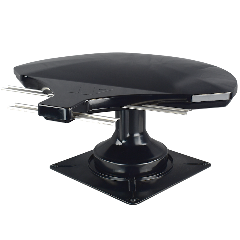 Winegard RZ-6035 RV Broadcast TV Antenna Rayzar Z1 Roof Mount VHF/ UHF HD Black