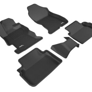 3D Mats L1SB02201509 Floor Liners For 2018-21 Subaru Crosstrek 2017-23 Impreza
