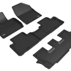 3D Mats L1KA05201509 Floor Liners MAXpider Kagu For 2020-2024 Kia Telluride