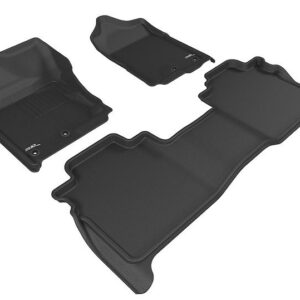 3D Mats L1NS08501509 Floor Liners for 2017-2024 Nissan Titan Crew Cab