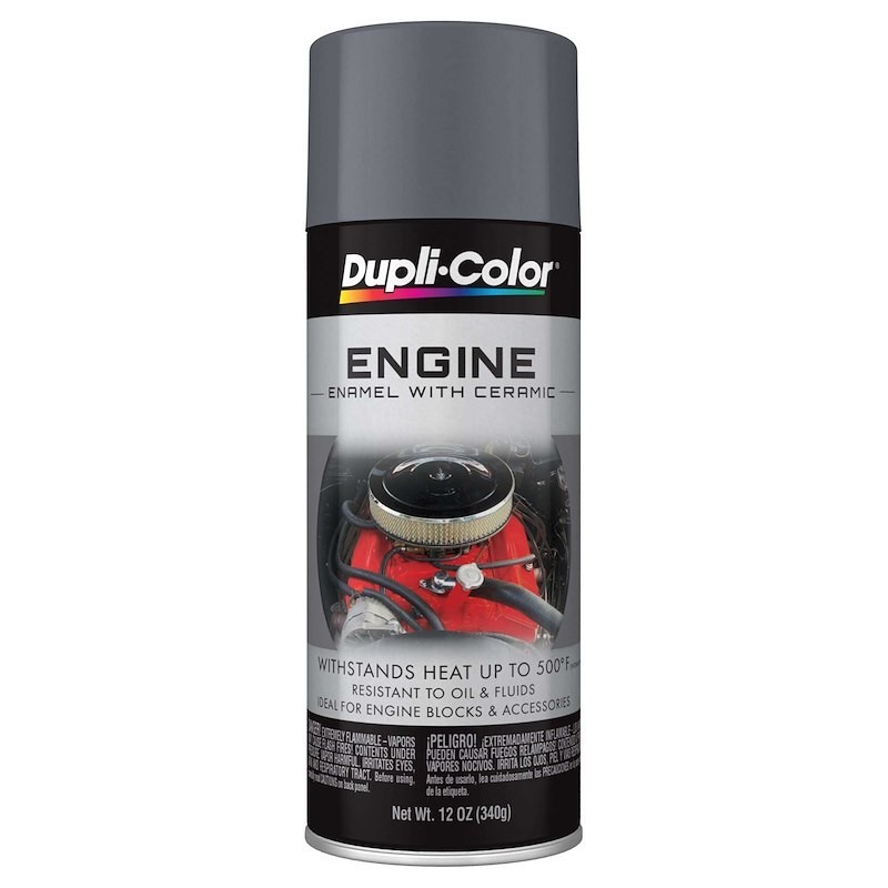 Paint Duplicolor DE1611 Engine Paint Heat Resistant to 500° F New Ford Gray