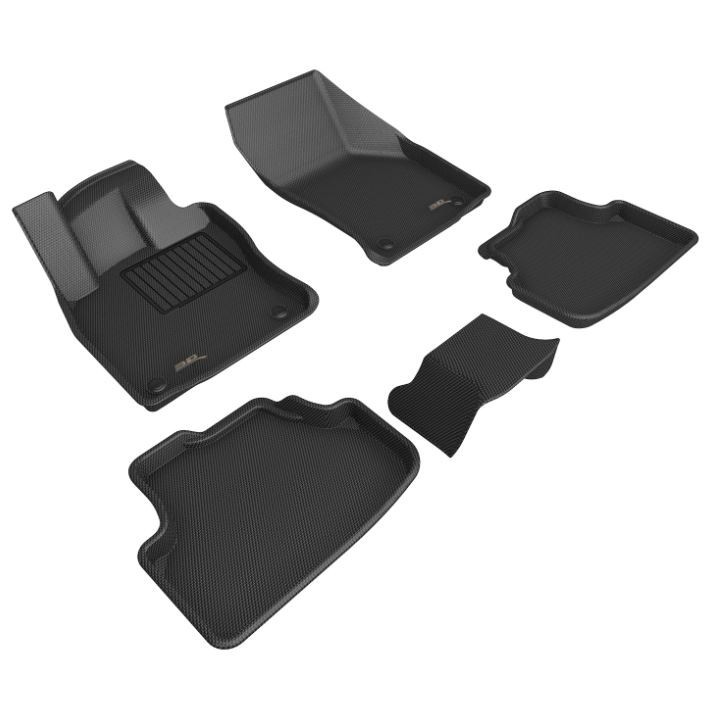 3D Mats L1VW12201509 Floor Liners Kagu MAXpider For 2022-2024 Volkswagen Golf R