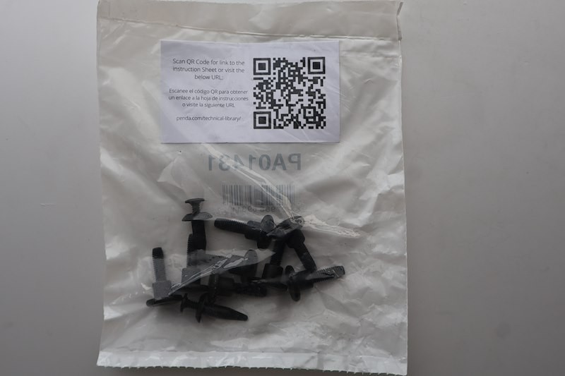 DuraLiner PA01431 Hardware Kit For Penda Bed & Tailgate Liners Jeep Gladiator JT