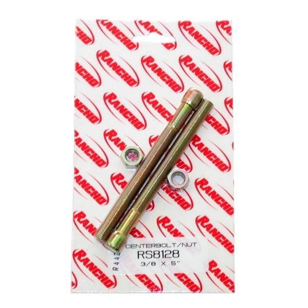 Rancho RS8128 Leaf Spring Center Bolt; 3/8 Inch X 5 Inch Pack Of 2