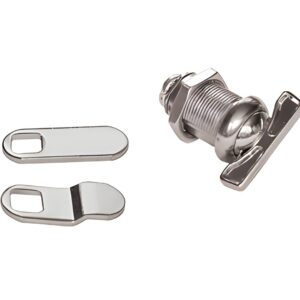 RV Designer L447 RV Compartment Lock Cylinder Non-Locking Thumb Operated 7/8"