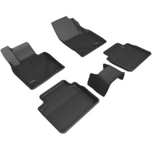 3D Mats L1MZ08101509Floor Liners MAXpider Kagu Black For 2023-2025 Mazda CX-50