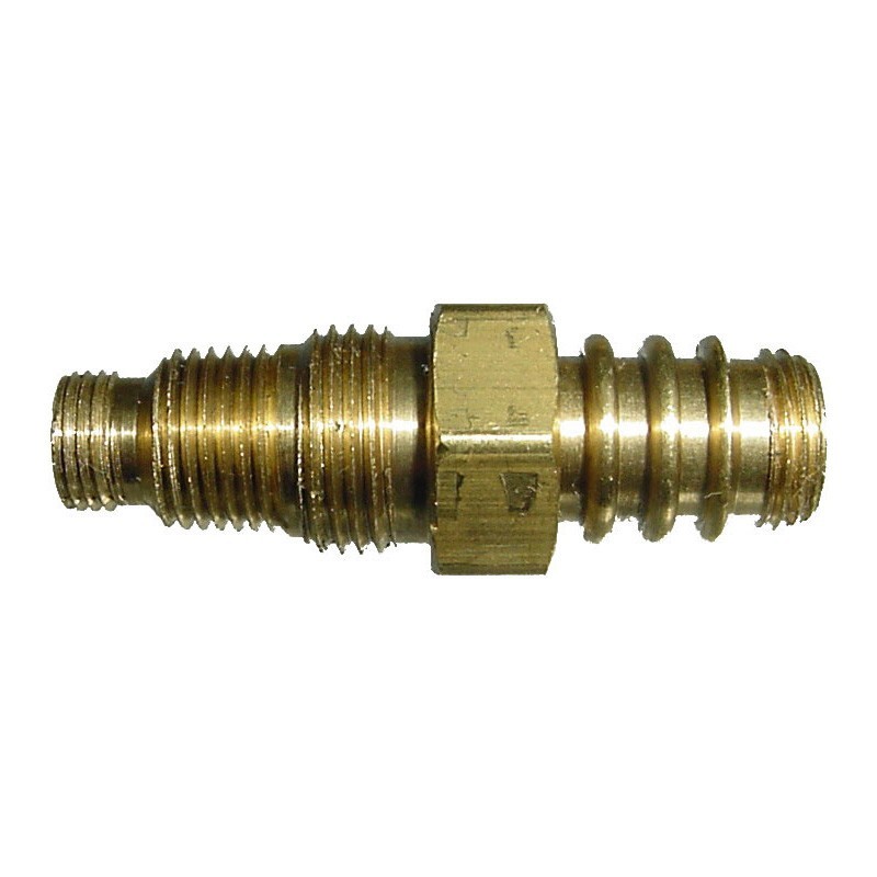 Marshall Excelsior METL051 Propane Adapter Fitting 5/16-32 1/8" 1/2" MNPT x 1/8"