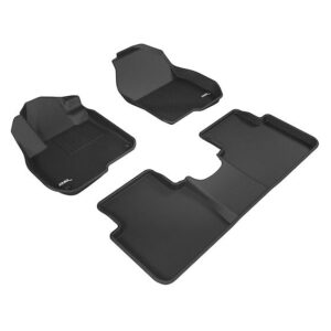 3D Mats L1HD08601509 Floor Liners MAXpider Black Kagu For 2017-2022 Honda CR-V