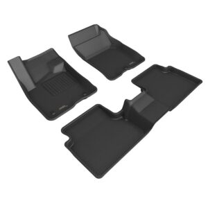 3D Mats L1FR14601509 Floor Liners Black MAXpider For 2021-2024 Ford Bronco Sport