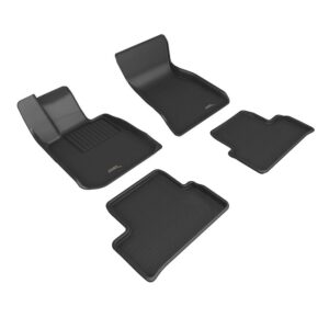3D Mats L1BM12901509 Floor Liners MAXpider Black Kagu 2022-2024 BMW i4 eDrive40