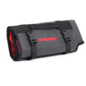 Go Rhino XG1000-01 Gear Bag XVenture Roll-Up Style 14 Interior Pockets Gray