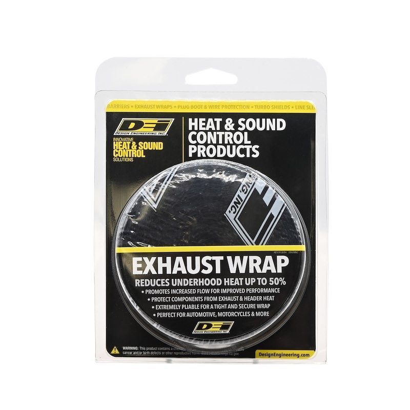 Design Engineering (DEI) 10004 Exhaust System Wrap TITANIUM 25' Roll 2" Width - Image 2