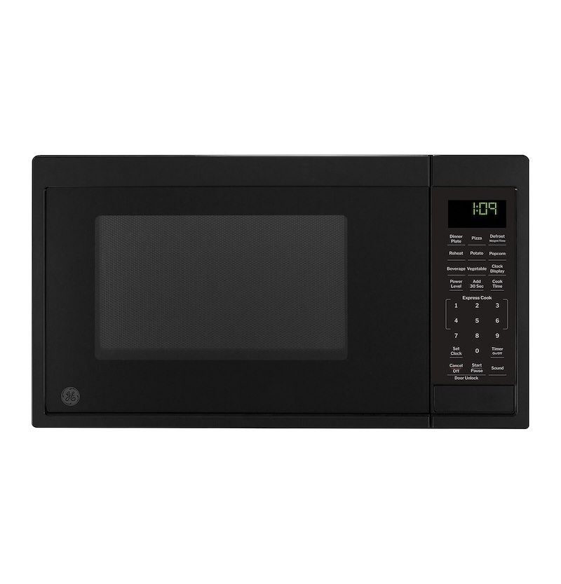 GE Appliances GCBK09N1WBB RV Microwave Oven 0.9 Cubic Foot 900 Watts Black