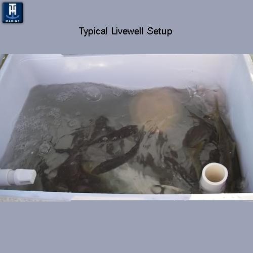 T-H Marine AHV-92-DP Livewell Aerator Spray Head Fixed Flange 3/4" Barb Size - Image 5