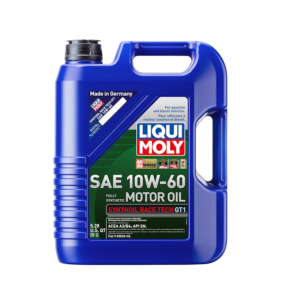 Liqui Moly 2024 Oil Synthoil Race Tech SAE 10W-60 Synthetic; 5 Liter Jug