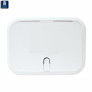 T-H Marine HDS-0714-2-DP Boat Hatch Designer Series 14"L x 7"W Polar White