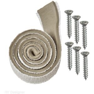 RV Designer B195 Access Door Installation Kit Seals Mounting Frame To The Wall