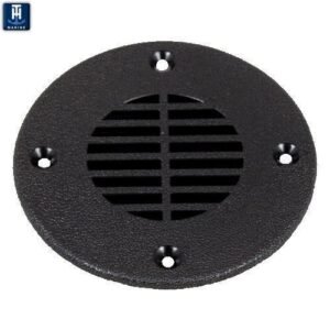 T-H Marine FD-4-DP Boat Deck Drain Cover Fits 4 Inch Drain Hole Round 5-5/8" D