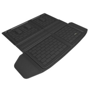 3D Mats M1HD1351309 Cargo Area Liner KAGU Black For 202326 Honda Pilot Non Skid