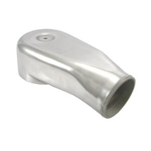 SPECTRE SPE-9849 Carburetor Plenum 4 in Inlets Aluminum Polished 5-1/8" Flange