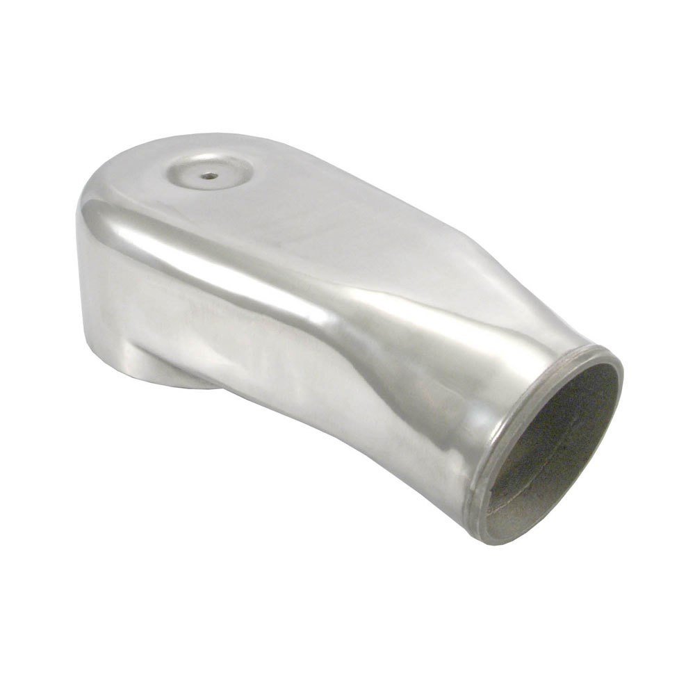 SPECTRE SPE-9849 Carburetor Plenum 4 in Inlets Aluminum Polished 5-1/8" Flange