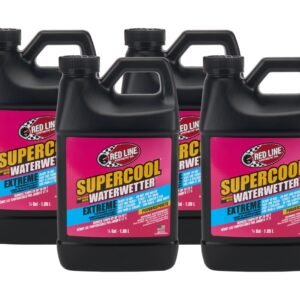 REDLINE OIL 80205 Performance Coolant Supercool WaterWetter 1/2 gal Jug Set of 4