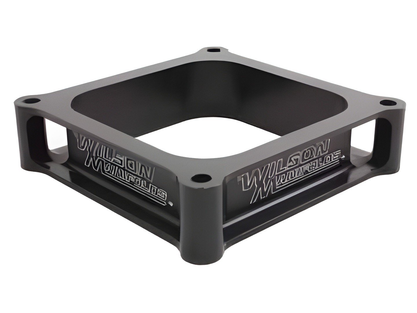 Wilson Manifolds 020010 Carburetor Spacer 1 in Thick Open Dominator Flange - Image 2