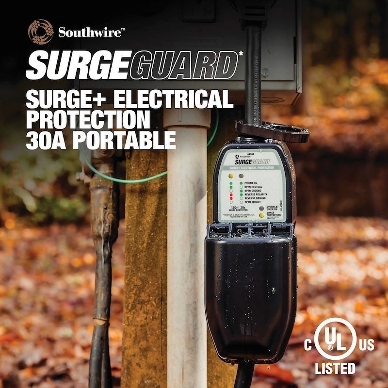 SouthWire Corp 44380 RV Surge Protector Surge Guard Identifies Power Supply - Image 5