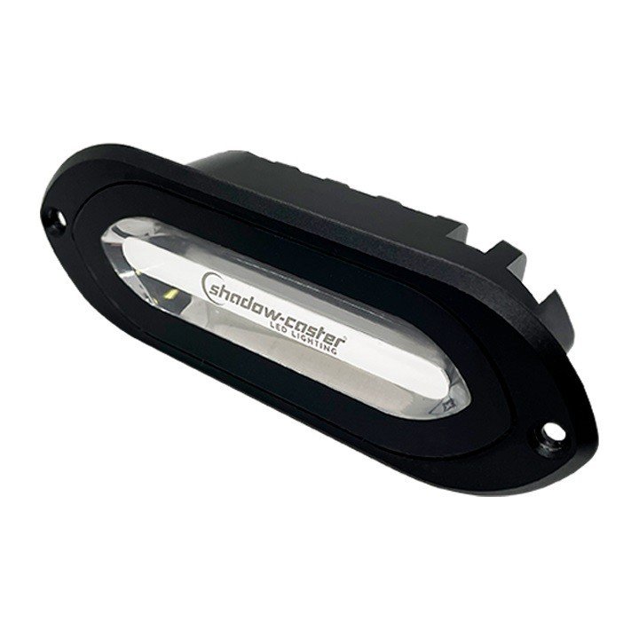 Shadow-Caster LED Lighting SCM-SLF-CC-BK Boat Deck Light RGB LED 5" L x 1.7" W