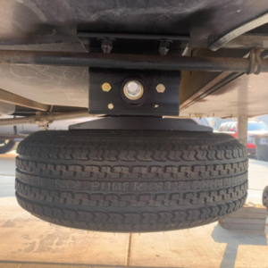 BAL RV 28240 Spare Tire Carrier Hide-A-Spare Trailer Mount; 52 To 72" Frame