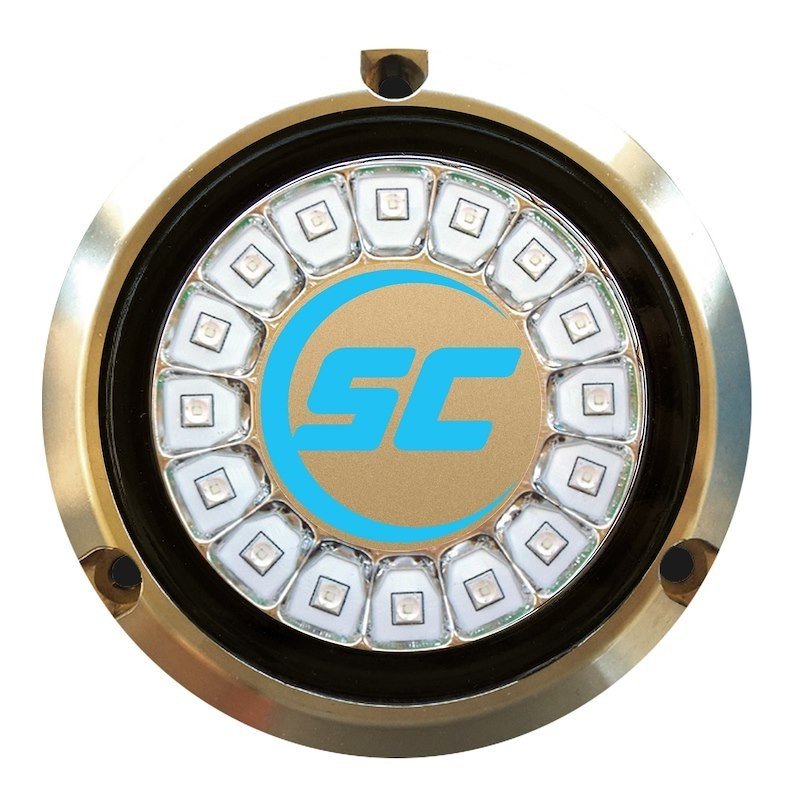 Shadow-Caster LED Lighting SCR-16-BB-BZ-10 Boat Underwater Light Bimini Blue LED