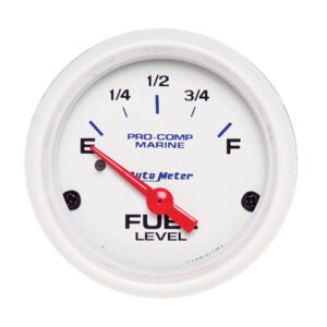 AUTOMETER Fuel Level Gauge 2-1/16 Electric Air-Core Series 200760