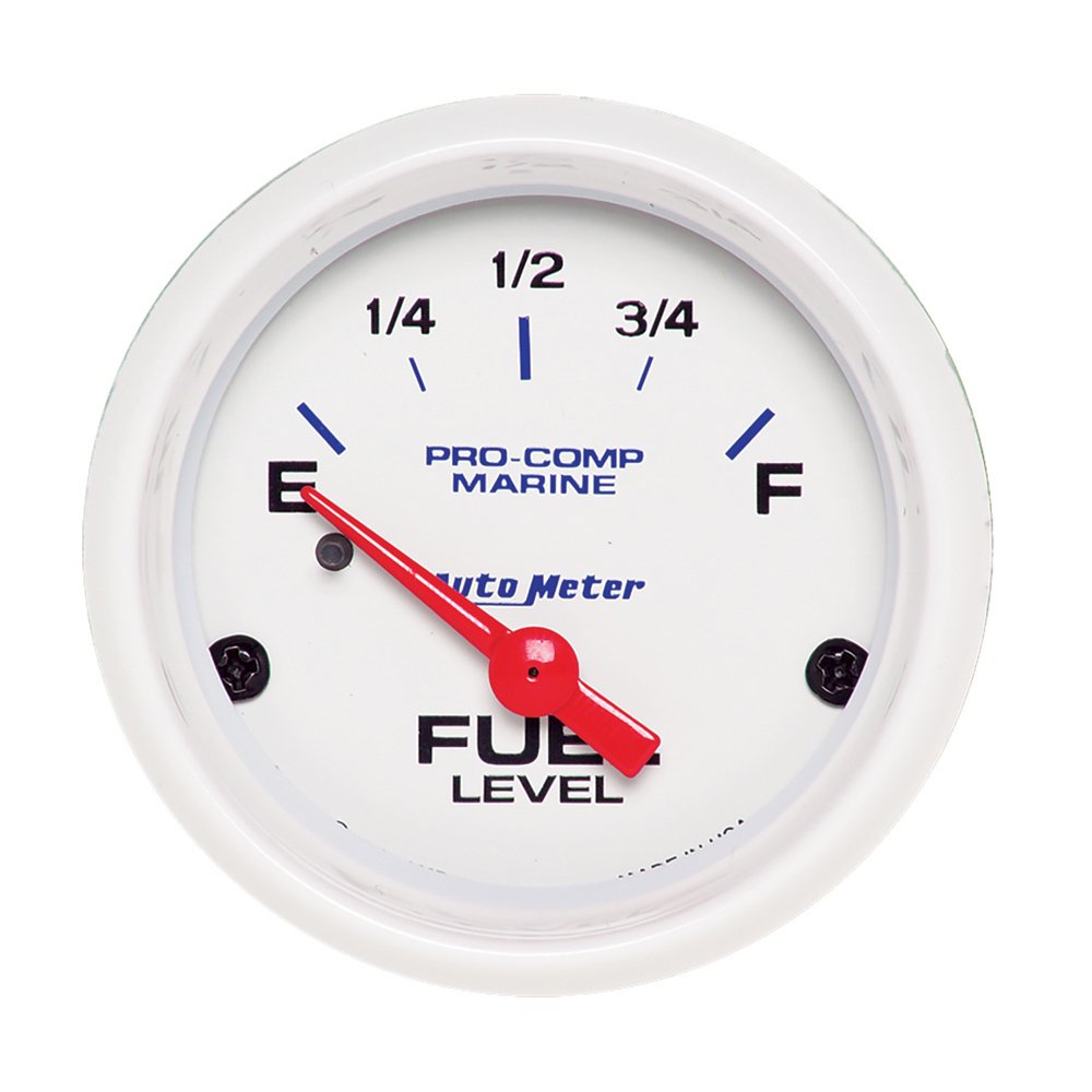 AUTOMETER Fuel Level Gauge 2-1/16 Electric Air-Core Series 200760
