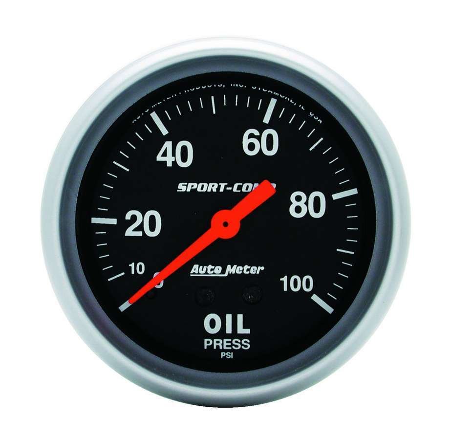 AUTOMETER 0-100 Oil Pressure Gauge 3421