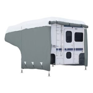 Classic Accessories 80-036-143101-00 RV Cover PolyPRO Fits 8 to 10 FT Campers