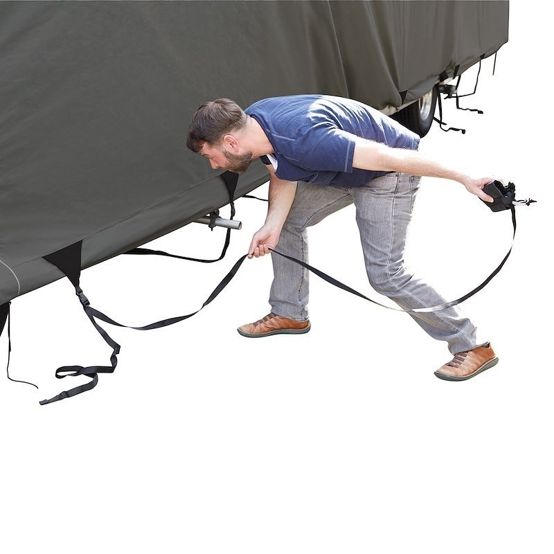 Classic Accessories 80-422-141001-RT RV Cover For Travel Trailers 18-20 Feet - Image 3