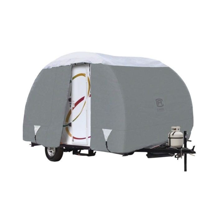 Classic Accessories 80-200-161001-00 Travel Trailer Cover For 20' Hitch Trailer - Image 9