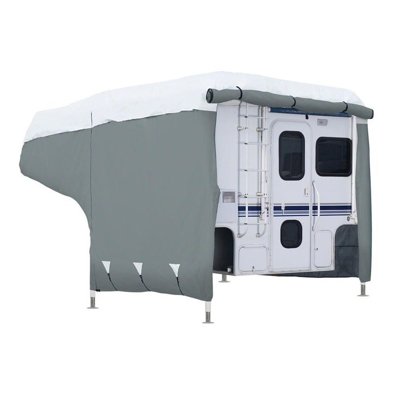 Classic Accessories 80-036-143101-00 RV Cover PolyPRO Fits 8 to 10 FT Campers