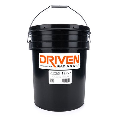 DRIVEN RACING OIL GP-1 CONVENTIONAL BREAK- IN OIL 20W50 5 GALLON ZDDP 19557