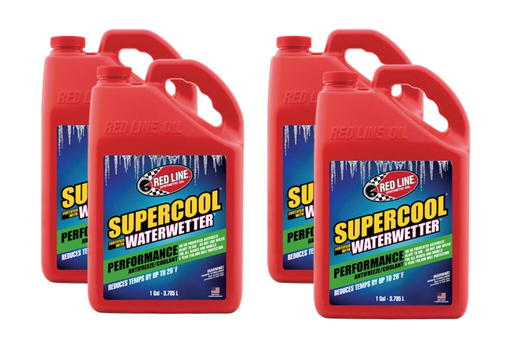 REDLINE OIL Supercool Performance Coolant Case 4x1 Gallon 81215