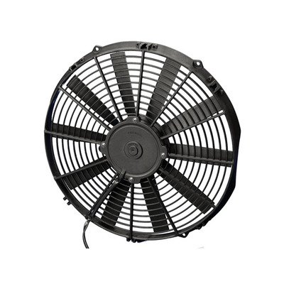 SPAL ADVANCED TECHNOLOGIES 14IN PULLER FAN CURVED BLADE 1038 CFM 12V 30100385
