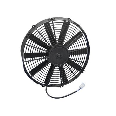 SPAL ADVANCED TECHNOLOGIES 14IN PUSHER FAN STRAIGHT BLADE 1263 CFM 12V 30101510