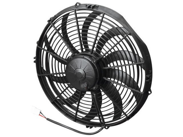 SPAL ADVANCED TECHNOLOGIES 14in Pusher Fan Curved Blade 1841 CFM 30102056