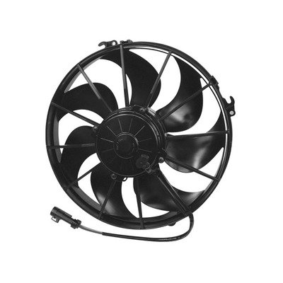 SPAL ADVANCED TECHNOLOGIES 12IN PULLER FAN CURVED BLADE 1870 CFM 12V 30103202