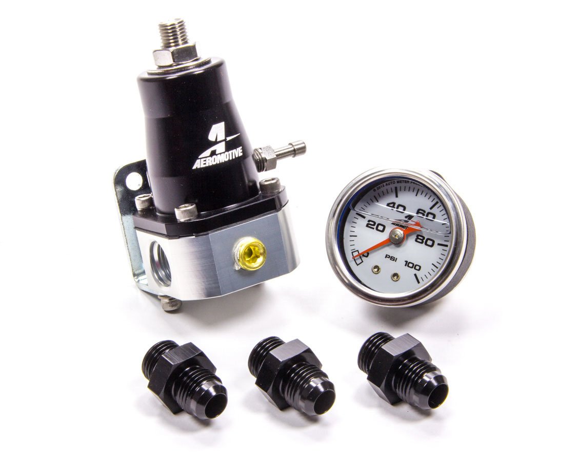 Aeromotive Fuel Pressure Regulator EFI Bypass 40 to 75 psi In-Line 13130